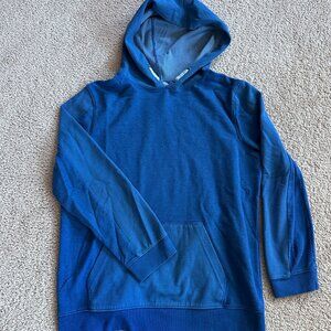 Cat & Jack kids blue hoodie sweatshirt L 10/12 Husky